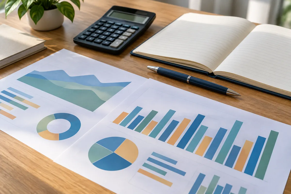Étudiant analysant des graphiques sur les inégalités sociales d'accès aux études supérieures