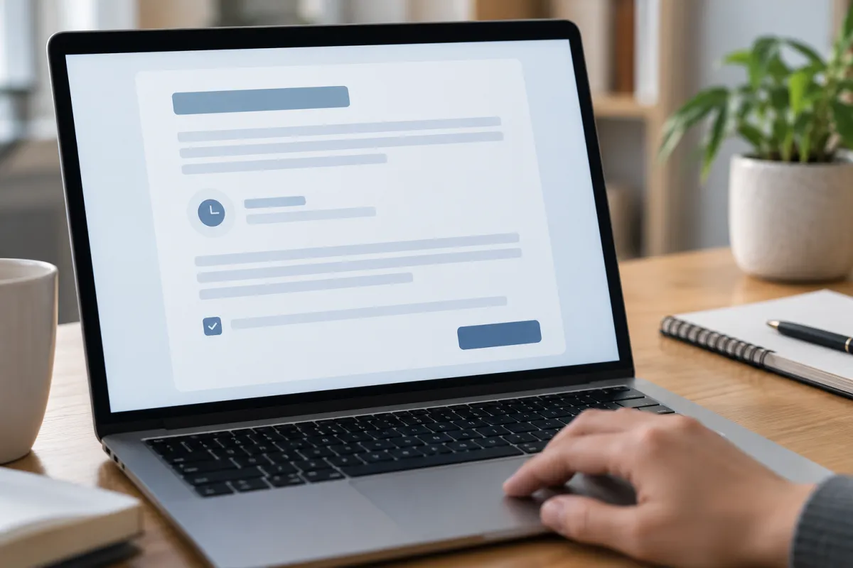 Première page d'information et de consentement d'un questionnaire en ligne de mémoire