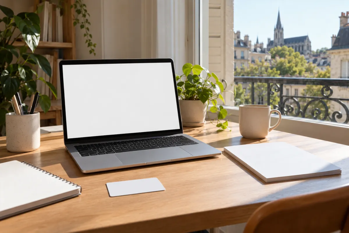 Étudiant préparant les documents de son inscription administrative à l'université en juillet 2026