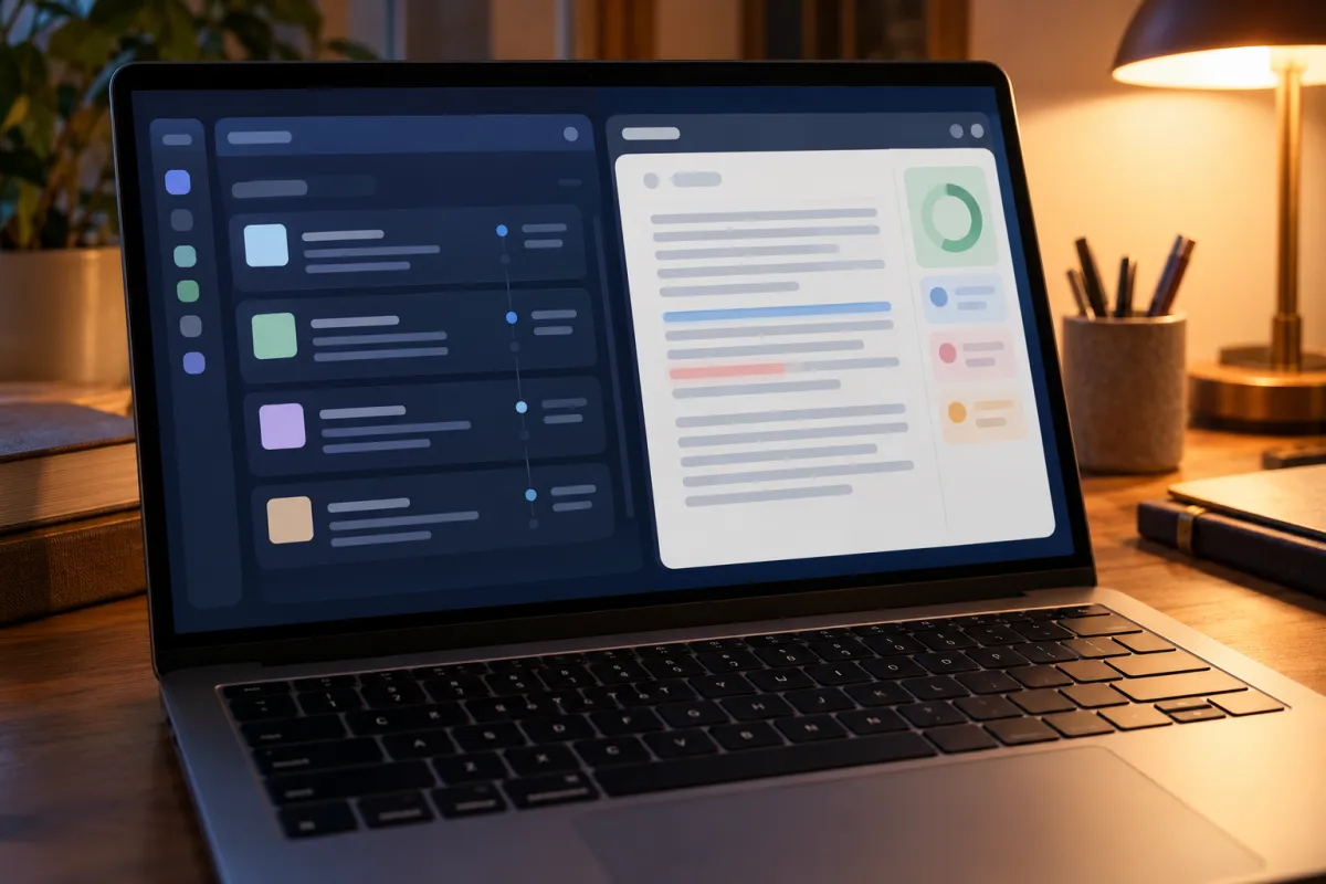 Comparaison de deux assistants de rédaction IA avec rapport anti-plagiat et bibliographie